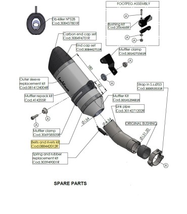 BELTS AND RIVETS KIT