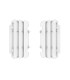 RAD LOUVERS KX250 05-7 WH