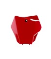 PLATE FRT GASGAS 21- RED