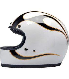 HELMET GRINGO W/B FLAM XS