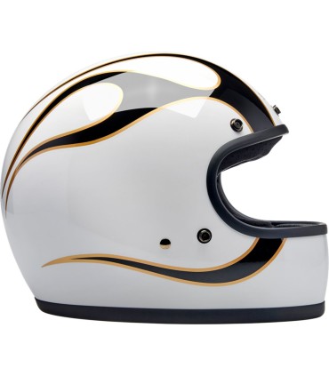 HELMET GRINGO W/B FLAM XS