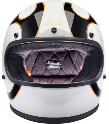 HELMET GRINGO W/B FLAM LG