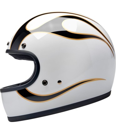 HELMET GRINGO W/B FLAM LG