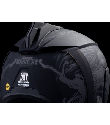 HELMET AFRM MPS MNK'R DK BK MD