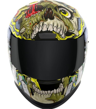 HELMET AFRM DEAD SERIOUS BK SM