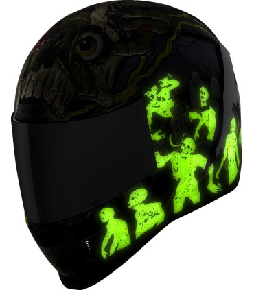 HELMET AFRM DEAD SERIOUS BK SM