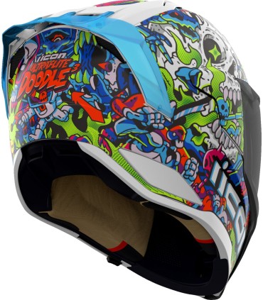 HLMT ULTRFLT DOODLE 3 BL XL