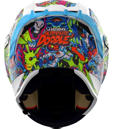 HLMT ULTRFLT DOODLE 3 BL XL