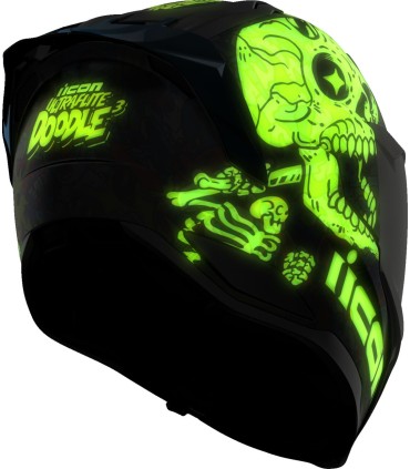 HLMT ULTRFLT DOODLE 3 BL XL