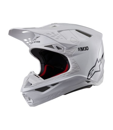 HELMET SM10 SOLID WHT L