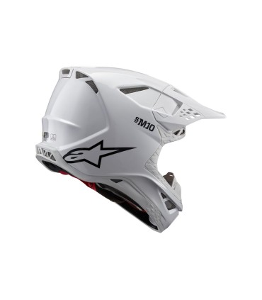 HELMET SM10 SOLID WHT 2X