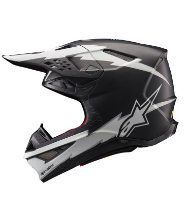 HELMET SM10 AMP BLK/WT S