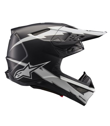 HELMET SM10 AMP BLK/WT S