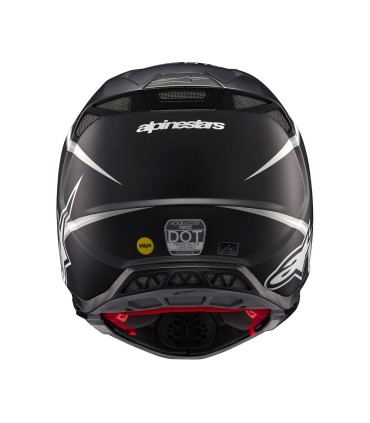 HELMET SM10 AMP BLK/WT S