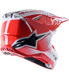 HELMET SM10 UNIT RD/WT L