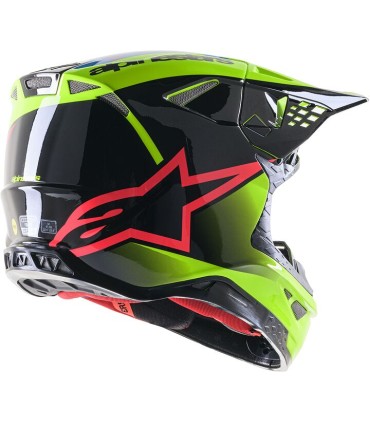 HELMET SM10 UNIT YL/BK S