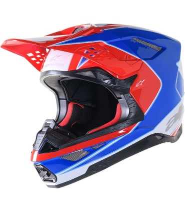 HELMET SM10 AEON RD/BL S