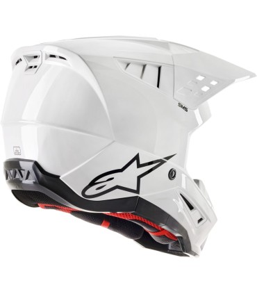 HELMET SM5 SOLID WHT XS