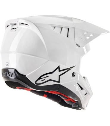 HELMET SM5 SOLID WHT L
