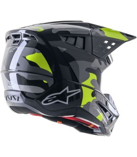 HELMET SM5 ROV2 GY/YLW S