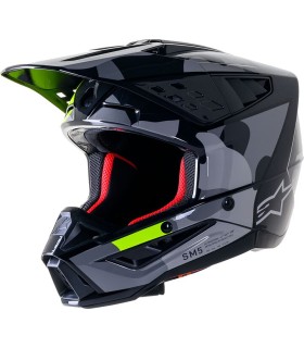 HELMET SM5 ROV2 GY/YLW L