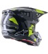 HELMET SM5 ROV2 GY/YLW XL