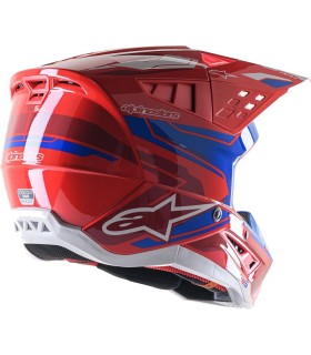 HELMET SM5 ACT2 RED/BL XL
