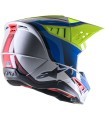 HELMET SM5 SAIL YLW/BL M