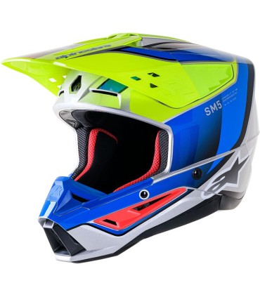 HELMET SM5 SAIL YLW/BL L