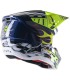 HELMET SM5 RASH NV/YL L