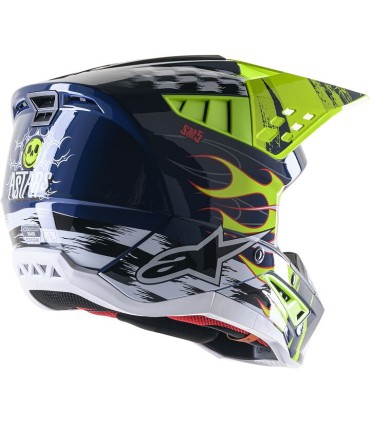 HELMET SM5 RASH NV/YL XL