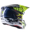 HELMET SM5 RASH NV/YL 2X