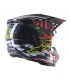 HELMET SM5 RASH RED/G M