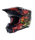HELMET SM5 RASH RED/G XL