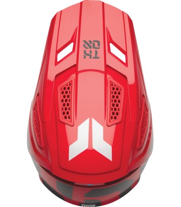 HELMET FLEET FORGE RED MD