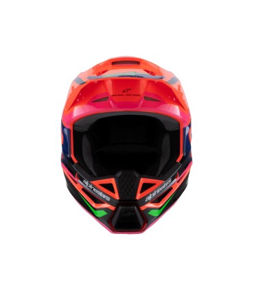HELMET YTH SM3 DEEGAN OR/PU/PK