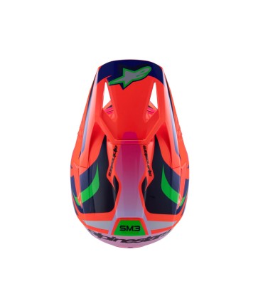 HELMET YTH SM3 DEEGAN OR/PU/PK