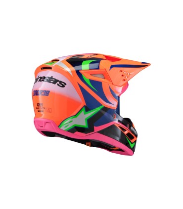 HELMET YTH SM3 DEEGAN OR/PU/PK