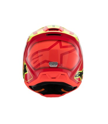 HELMET YTH SM3 FRAY RD/YL/BK Y