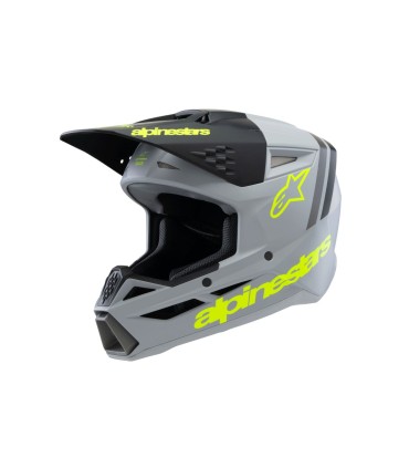 HELMET YTH SM3 RADIUM GY/BLK/Y
