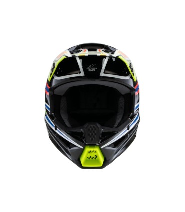 HELMET YTH SM3 WURX BLK/YL/B Y
