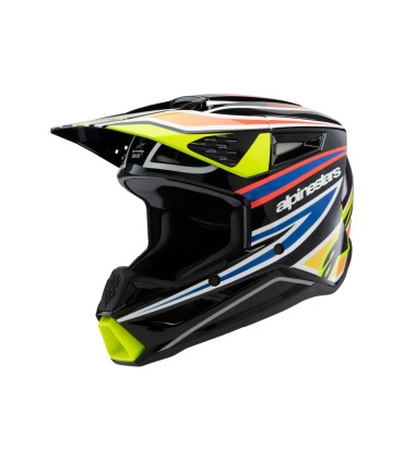 HELMET YTH SM3 WURX BLK/YL/B Y