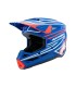 HELMET YTH SM3 WURX BLUE/RED/W