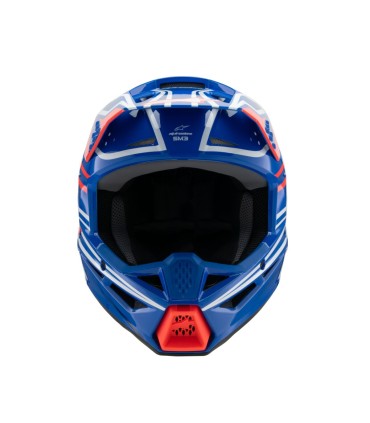 HELMET YTH SM3 WURX BLUE/RED/W