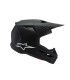 HELMET YTH SM3 SOLID BLACK YM