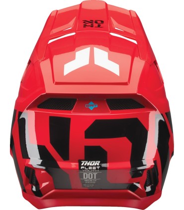 HELMET FLEET YOUTH FORGE RED M