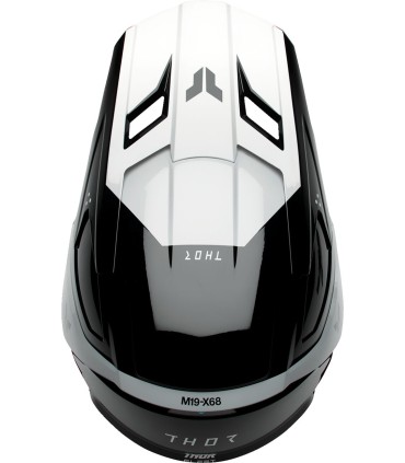 HELMET FLEET YTH STORM BK/WH S