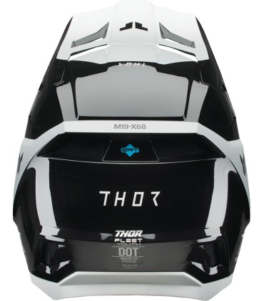 HELMET FLEET YTH STORM BK/WH S