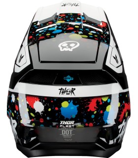 HELMET FLEET YOUTH SPLAT BLK S