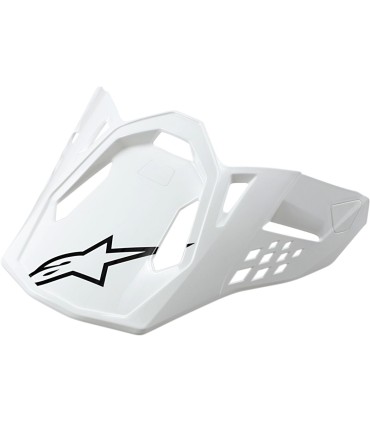 VISOR SM10/SM8 WHITE GLOSS